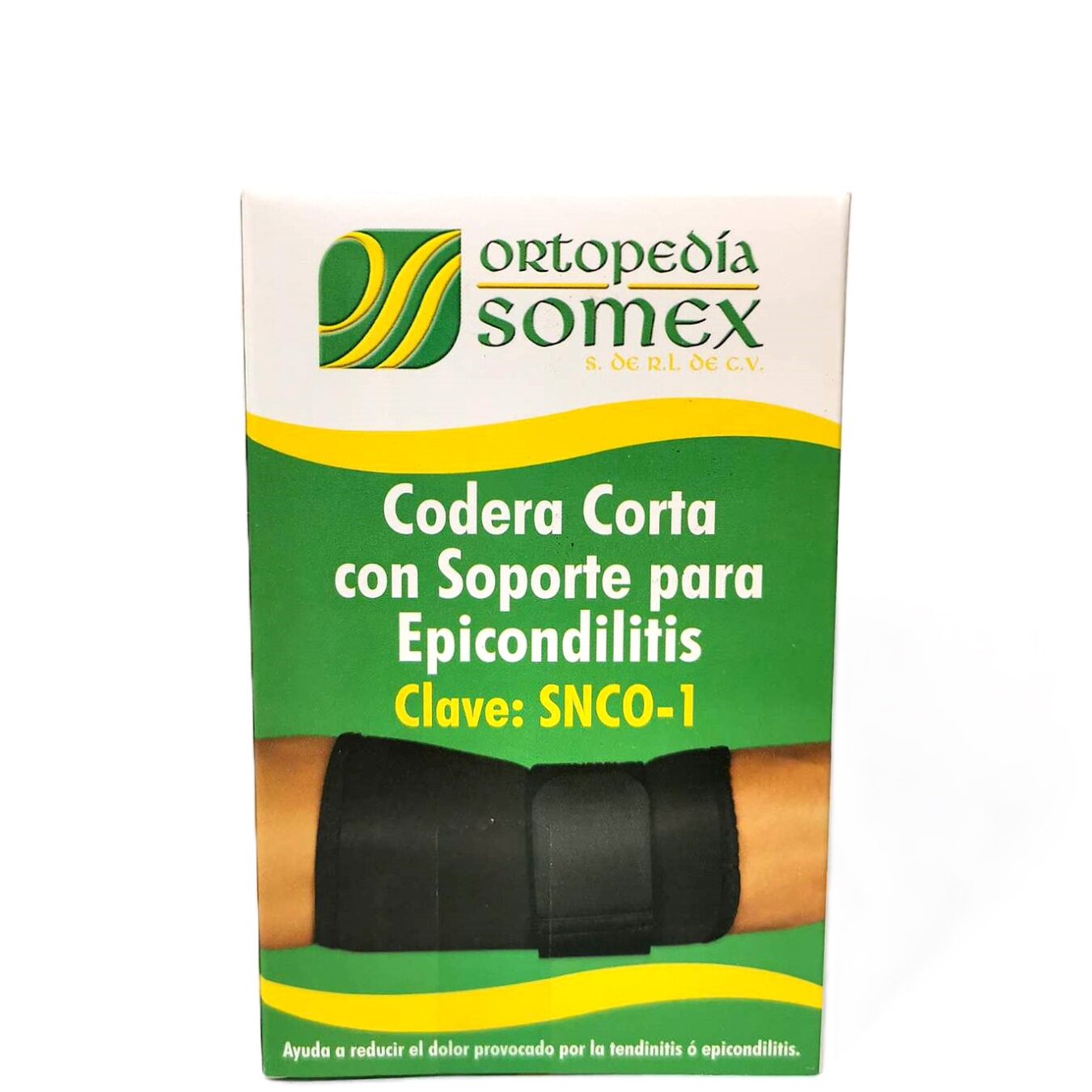 CODERA CORTA CON SOPORTE PARA EPICODILITIS (SNCO1)