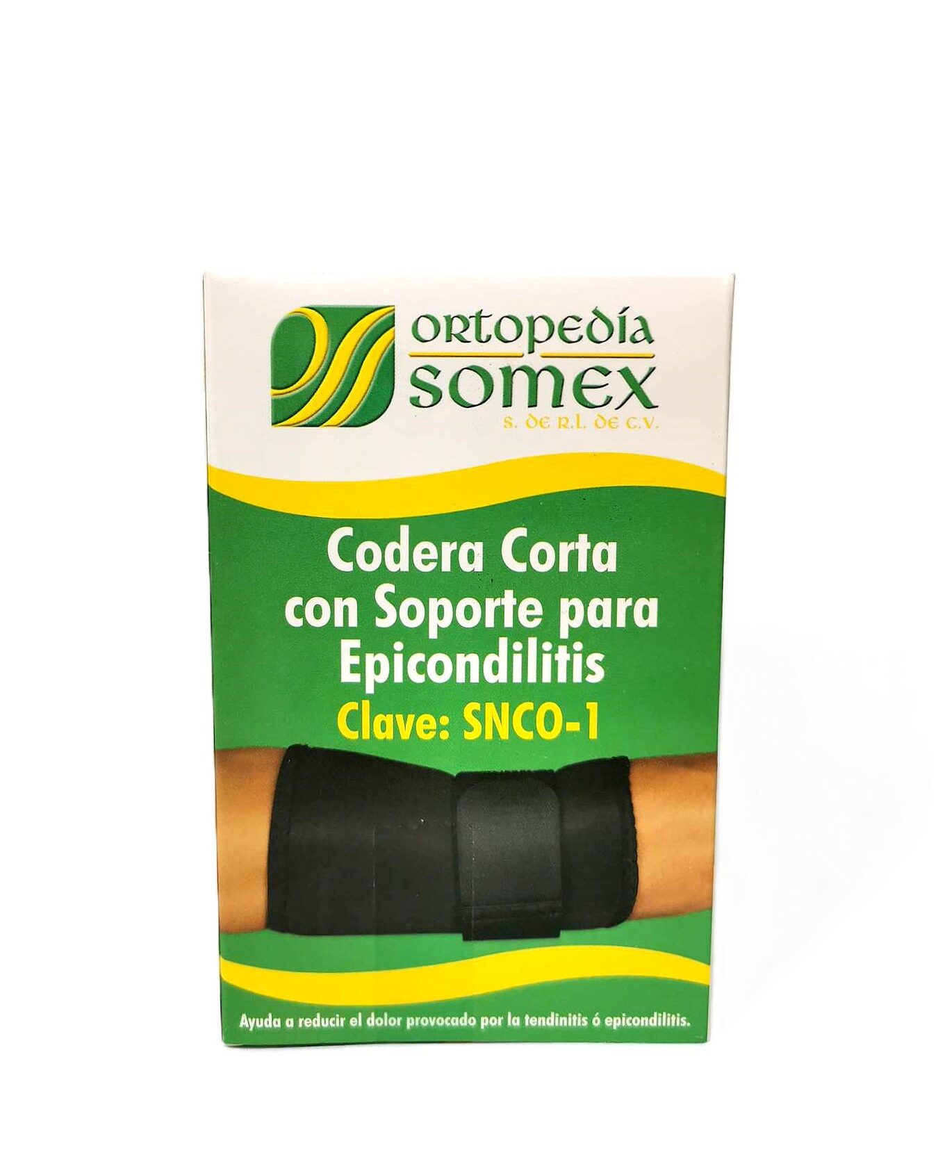 CODERA CORTA CON SOPORTE PARA EPICODILITIS (SNCO1)