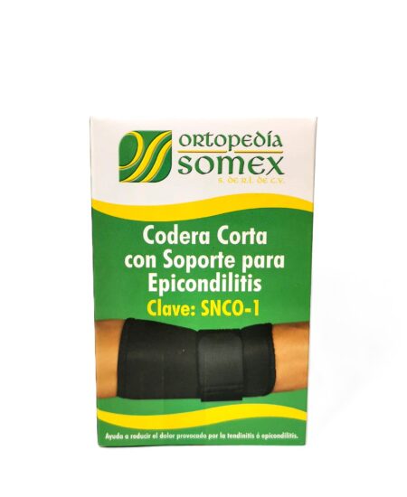 Codera Corta con Soporte para Epicondilitis Somex – Cat. SNCO1