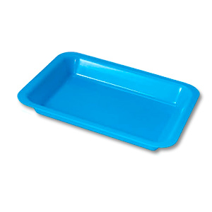 CHAROLA RECTANGULAR AZUL PARA INSTRUMENTOS (AA22400)