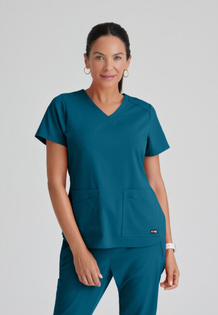 Filipina para Mujer Grey’s Anatomy Spandex Stretch Emma Verde Azulado (Teal) Talla S – Cat. GRST011