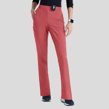 Pantalón para Mujer Grey’s Anatomy Rosa Desierto (Desert Rouge) Talla XS Petite – Cat. GSSP627P