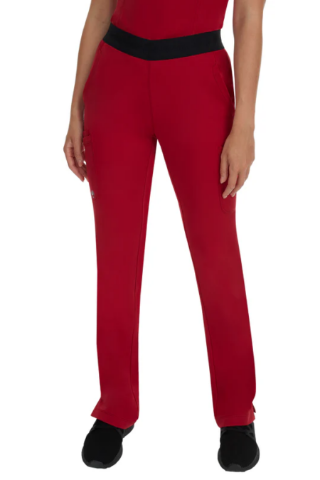 Pantalón para Mujer Healing Hands Rojo Talla L Petite – Cat. 9500P