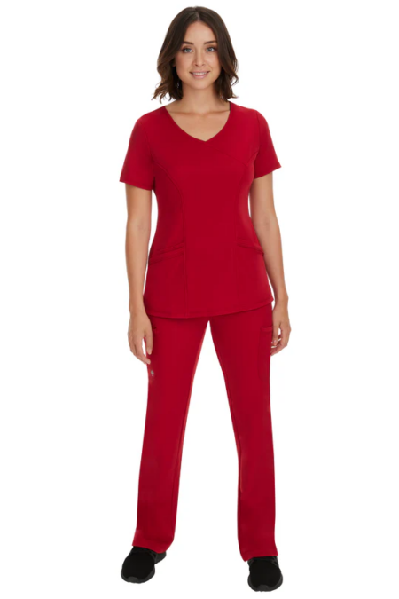 Pantalón para Mujer Healing Hands Rojo Talla L Petite – Cat. 9500P