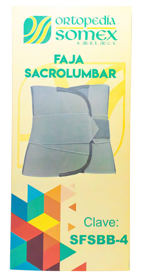 Faja Sacrolumbar Somex – Cat. SFSBB-4