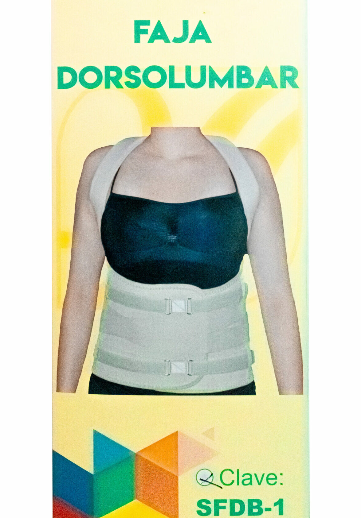 FAJA DORSOLUMBAR MUJER (SFDB-1)