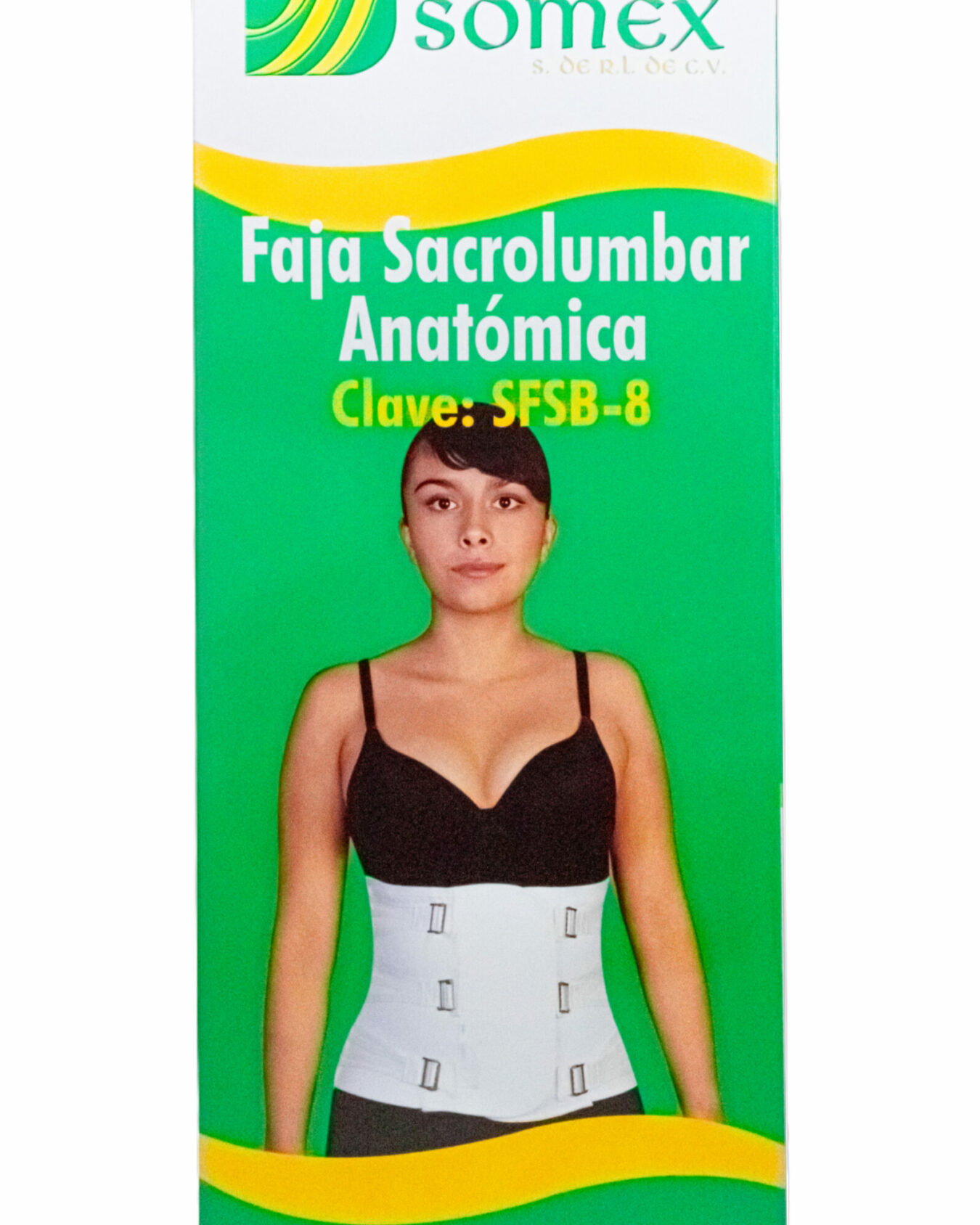 FAJA SACROLUMBAR ANATOMICA (SFSB-8)