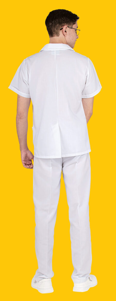 Filipina para Hombre Amber Cristian Sport Blanca Talla M – Cat. 10018