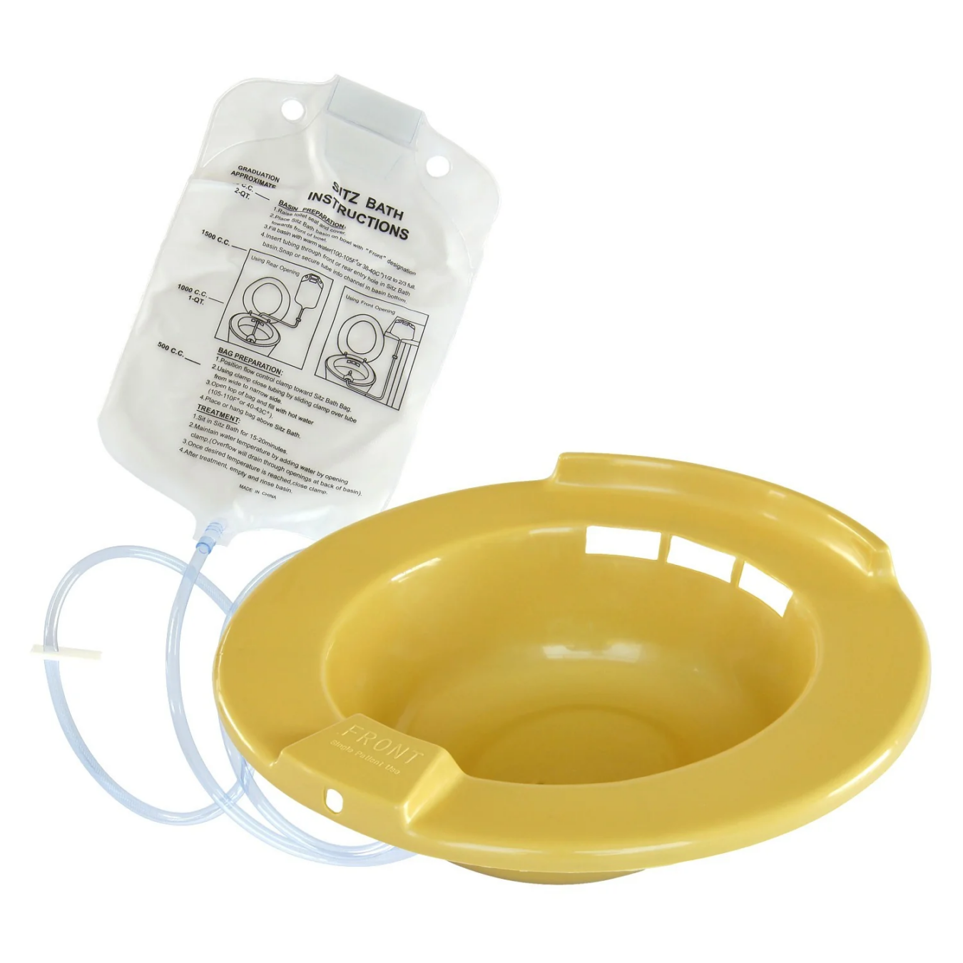 BAÑO DE ASIENTO SEIDILUVIO AMARILLO