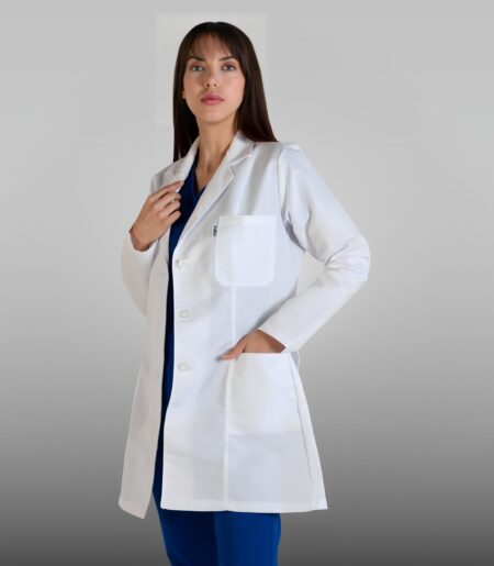 Bata Médica para Mujer Tanyre Dra. Fit 19 Blanca