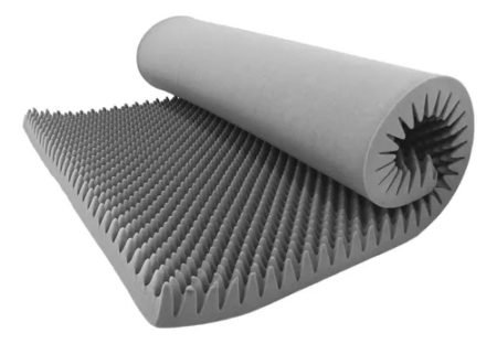 Colchón Cascarón de Huevo Soft Care 4″ Gris