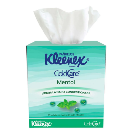 Pañuelos Desechables Kleenex con Mentol