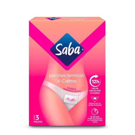Parches Térmicos Saba, 3 Piezas