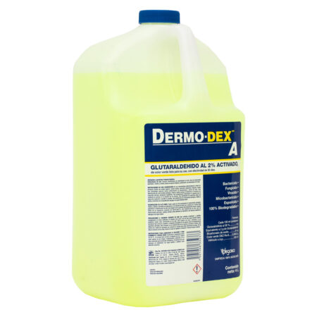 Dermodex Glutaraldehído al 2% con Activador Degasa 4 L