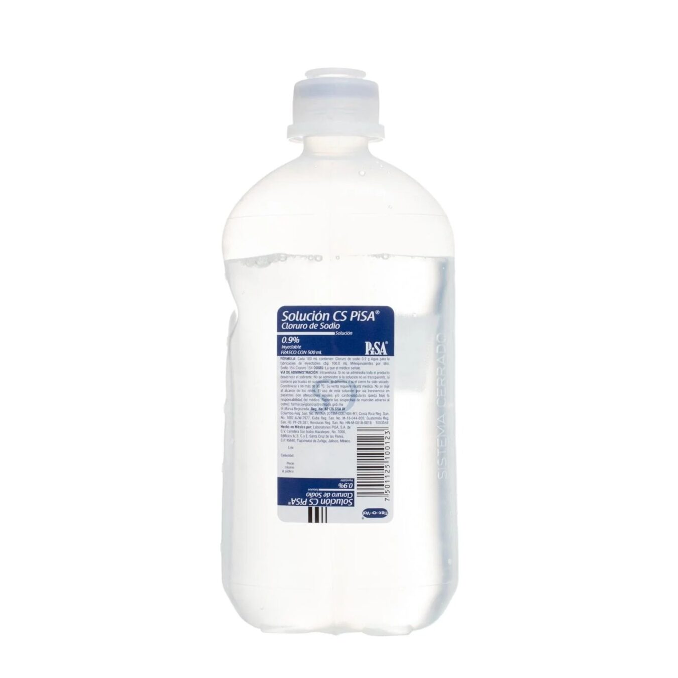 SOLUCION CLORURO DE SODIO (0.9%) 500 ML
