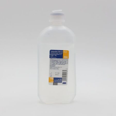 Solución Glucosada al 5% con Cloruro de Sodio (DX-CS) PiSA 500 ml