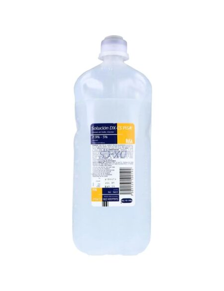 Solución Glucosada al 5% con Cloruro de Sodio (DX-CS) PiSA 1000 ml