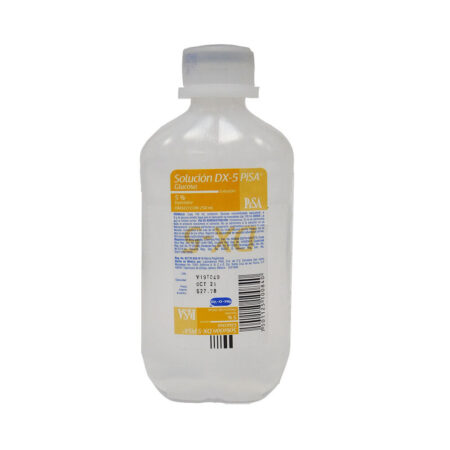Solución Glucosada al 5% (DX-5) PiSA 250 ml