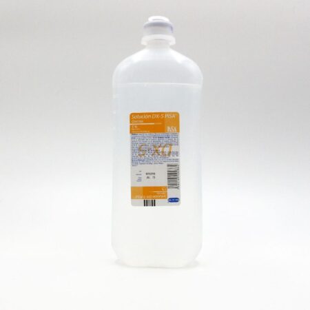 Solución Glucosada al 5% (DX-5) PiSA 1000 ml