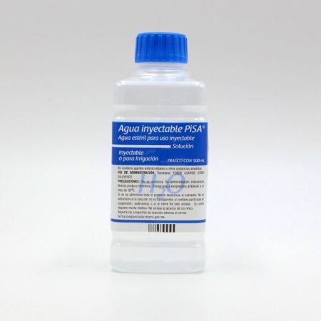 Agua Inyectable PiSA 500 ml