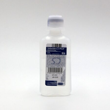 Solución de Cloruro de Sodio al 0.9% PiSA 100 ml