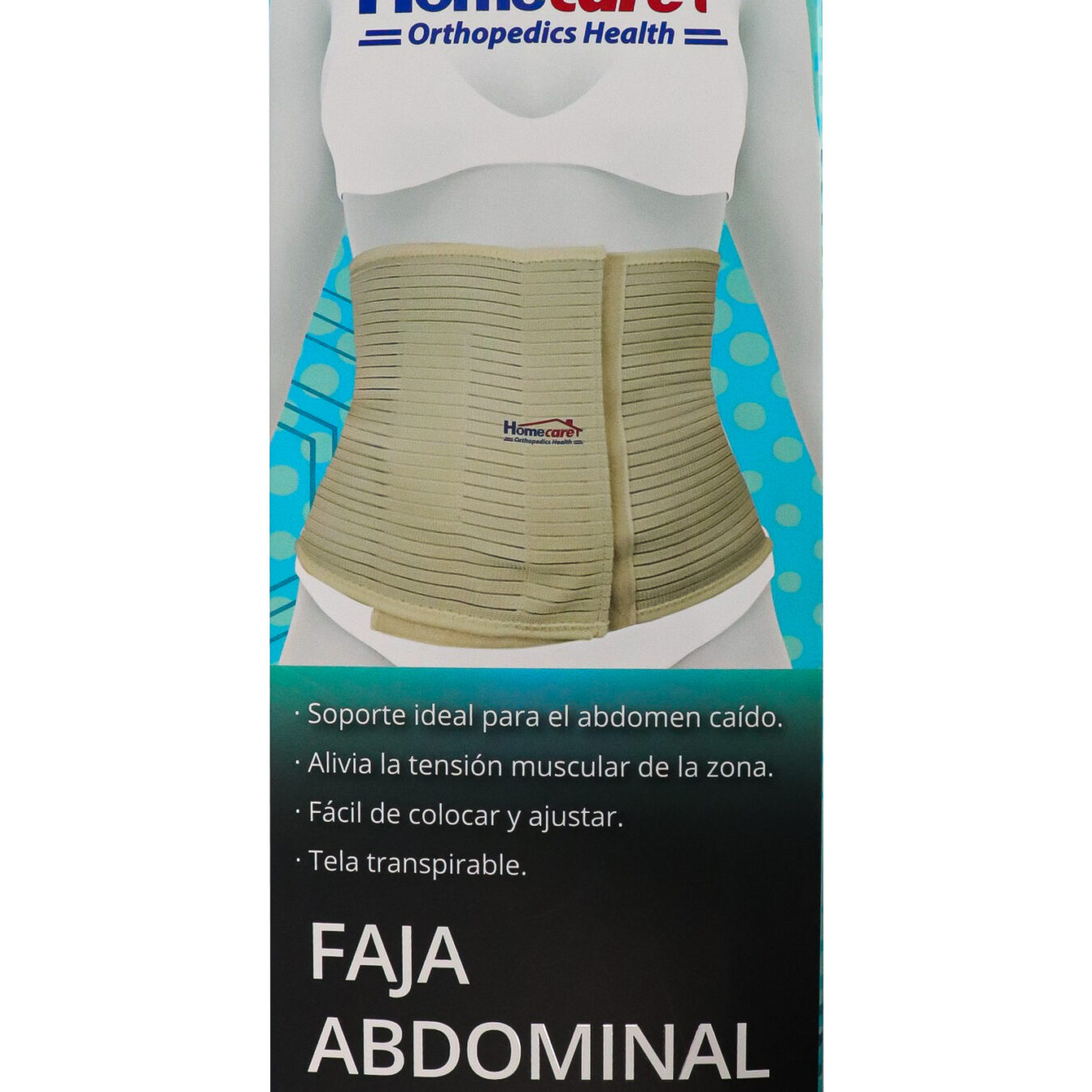 FAJA ABDOMINAL POST – PARTO (B160) COLOR BEIGE