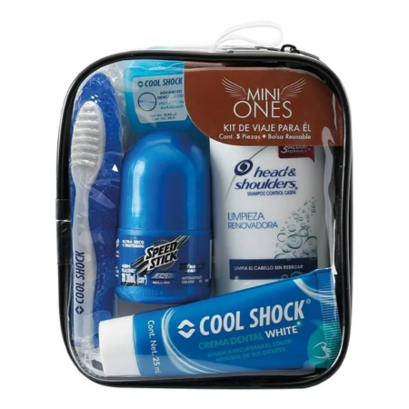 Kit de Viaje Mini Walfort, 5 Piezas
