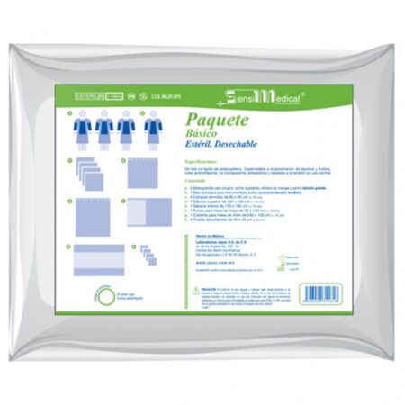 Campo Quirúrgico Sencillo Estéril Sensimedical 90 x 90 cm