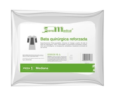Bata Quirúrgica Estéril Reforzada Sensimedical