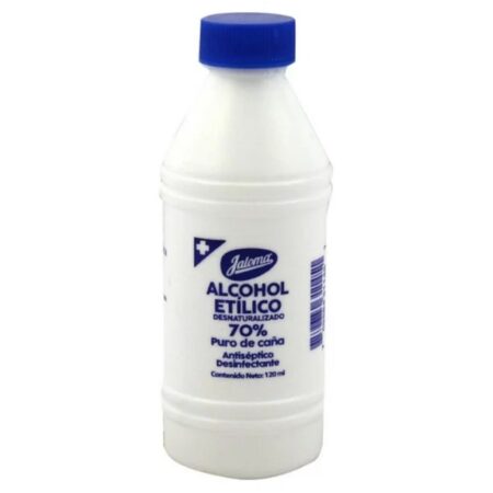 Alcohol Etílico al 70% Jaloma 120 ml
