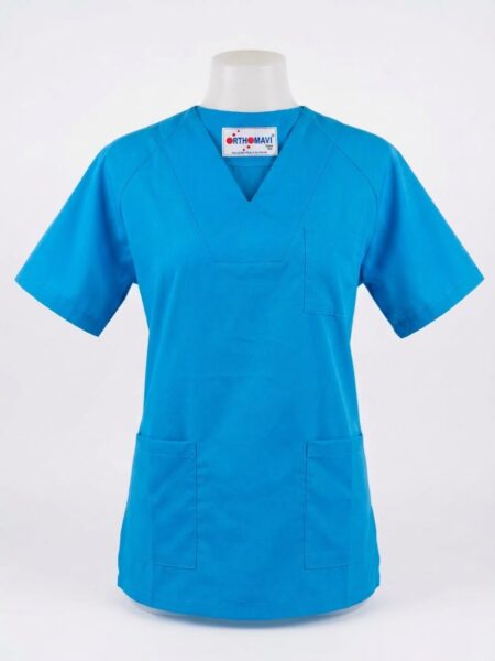 Pijama Quirúrgica Unisex Orthomavi Popelina Azul Turquesa
