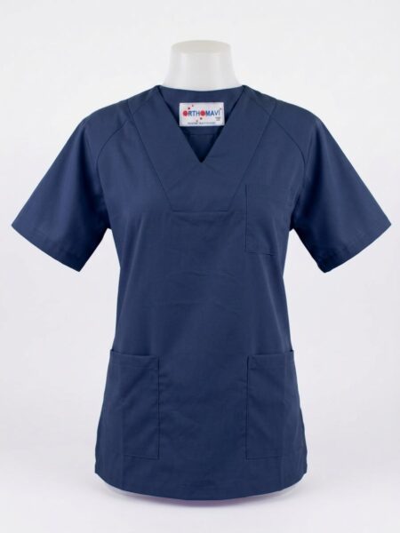 Pijama Quirúrgica Unisex Orthomavi Popelina Azul Marino