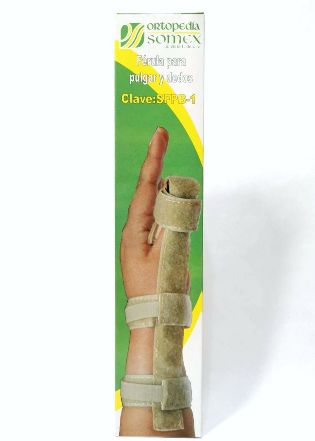 FERULA PARA PULGAR Y DEDO (SFPB-1)