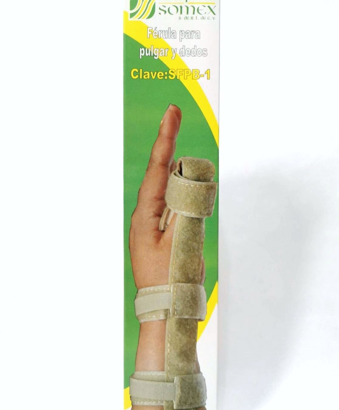 FERULA PARA PULGAR Y DEDO (SFPB-1)