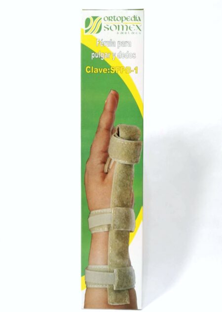 Férula para Pulgar y Dedo Somex – Cat. SFPB-1
