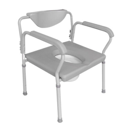 Cómodo Bariátrico de Acero ReActiv Gris – Cat. R204315