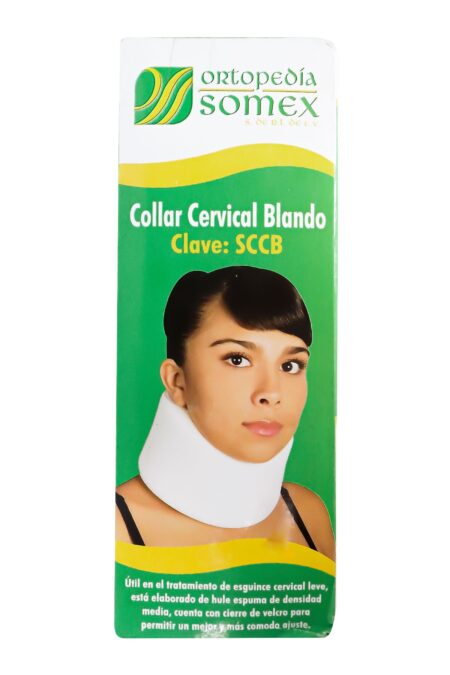 Collarín Cervical Blando Somex Talla XL – Cat. SCCB