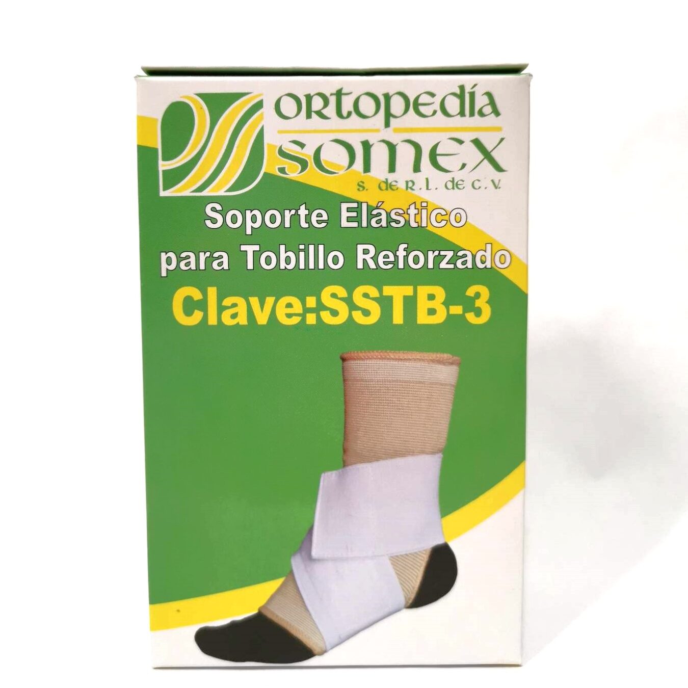 SOPORTE ELASTICO PARA TOBILLO REFORZADO T/EXG SSTB-3