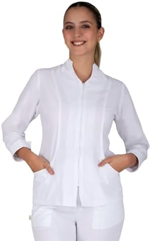 FILIPINA BLANCA CRISTINA TALLA GRANDE MANGA LARGA