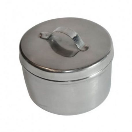 TORUNDERO DE 500 ML C/TAPA DE ACERO INOX TOR002