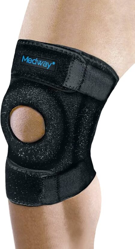 Rodillera Corta Abierta con Estabilizador de Rótula Medway
