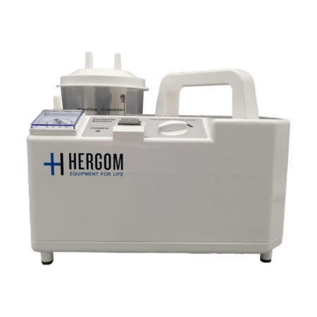 Aspirador de Secreciones Eléctrico Portátil Hergom 18 L/min – Cat. 7E-A