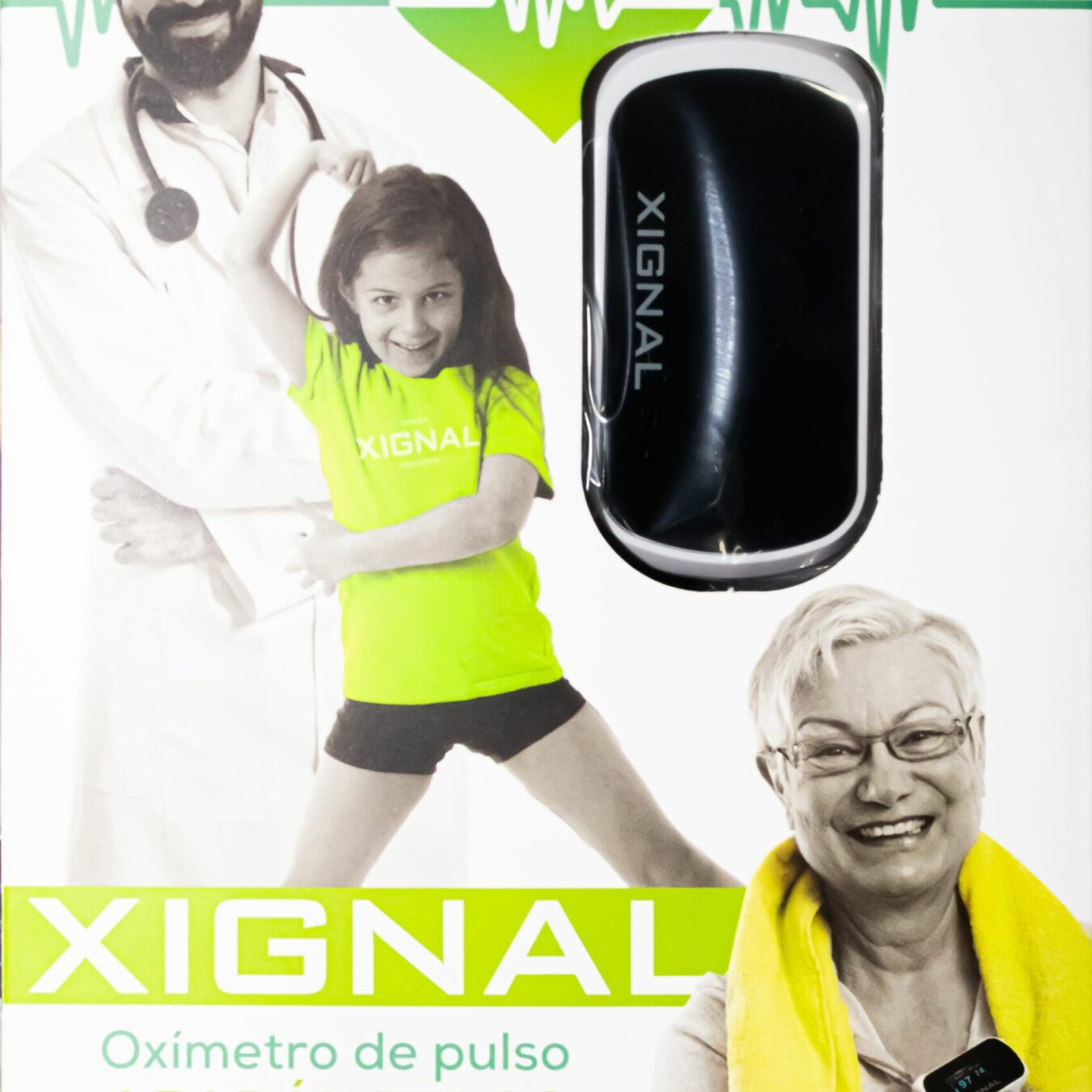 OXIMETRO DE PULSO XIGNAL ADULTO Y PEDRIATRICO