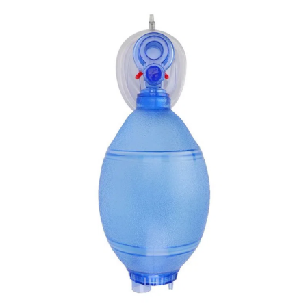 Resucitador Manual (Ambu) para Adulto Hergom con Válvula PEEP