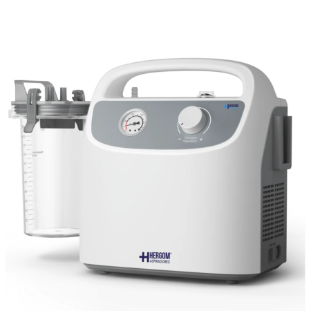 Aspirador de Secreciones Portátil Hergom 28 L/min – Cat. 7E-B