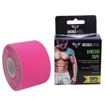 Cinta Kinesiológica Medimetrics Rosa