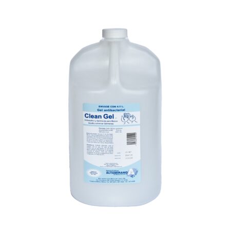 Gel Antibacterial Clean Gel Altamirano 4 L