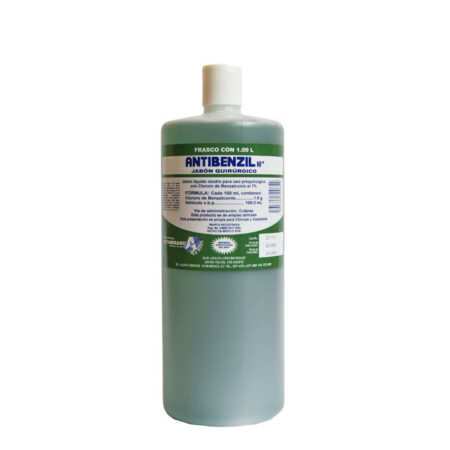 Antibenzil Jabón Quirúrgico Altamirano 3.85 L (Verde)