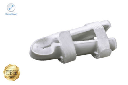 Férula para Dedo Blanca con Velcro Super Confort – Cat. FG-005