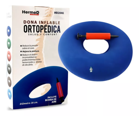 Dona Inflable Ortopédica Home Care 38 cm con Bomba de Aire